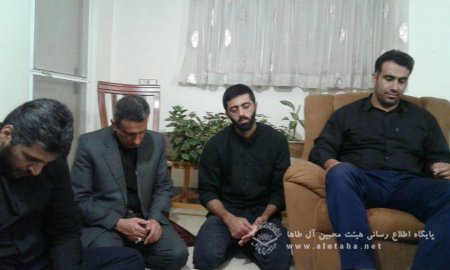 دیدار اعضای ستاد یادواره شهدای مردان بی ادعا با خانواده معظم شهدا ( شهید حسین زال نژاد )